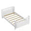 Plateforme simple en bois avec rails-128496851