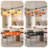 5-head European-american Retro Pendant Light (height Adjustable)