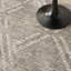 Tapis décoratif gris à motif géométrique Touffeté aizel-796039154