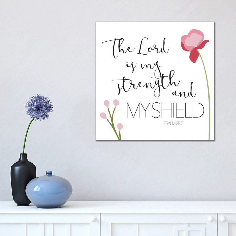 The Lord by Mlli Villa - Print on Canvas, 45.72cm H x 45.72cm W x 1.91cm D, Wrapped Canvas