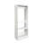 32" White Wood Walk-In Closet With One Rod
