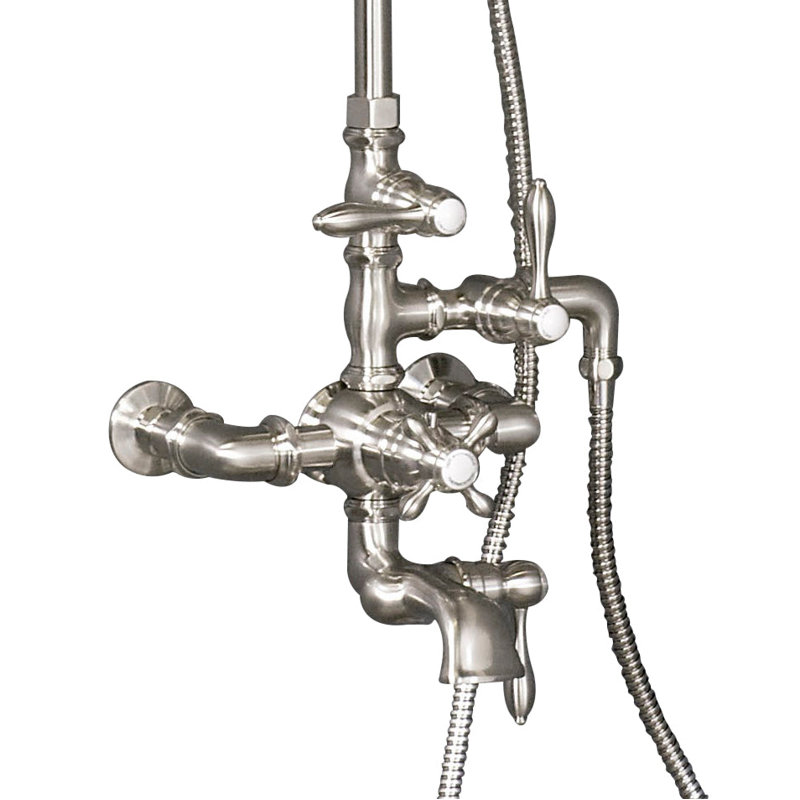 Système de douche thermostatique 48 po Exposed, Nickel poli