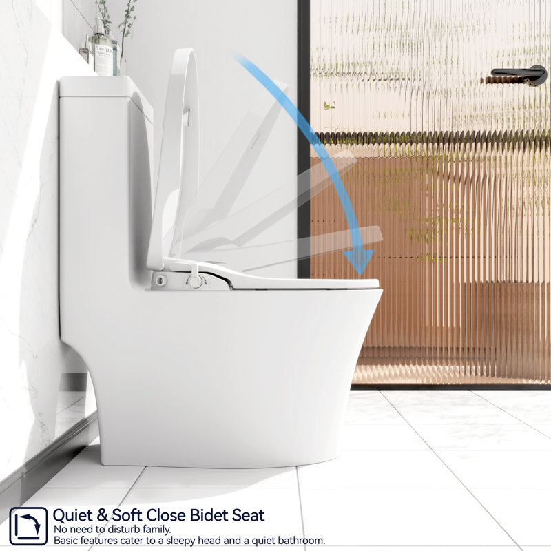 Portable Bidet Toilet - Hygienic Option, Energy Saving Seat Adjustable Efficient, Nozzle Cleaning Feature