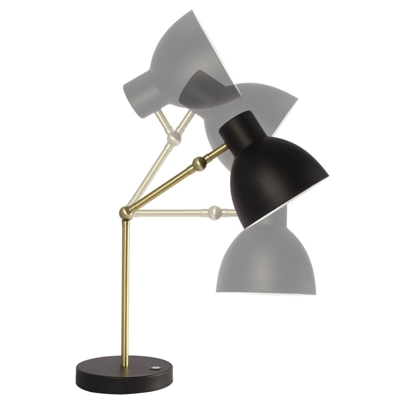 Lampe de bureau réglable à DEL Stauffer