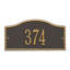 Rolling Hills 1-Line Wall Address Plaque-396181682-396181687
