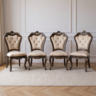 Chaise d'appoint en bois de cerisier Constantine