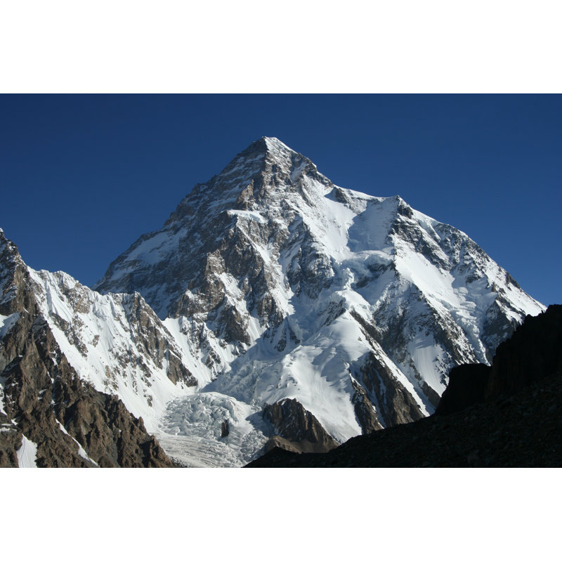 K2 by E_wire - Wrapped Canvas Print, 61cm H x 91cm W x 3.8cm D