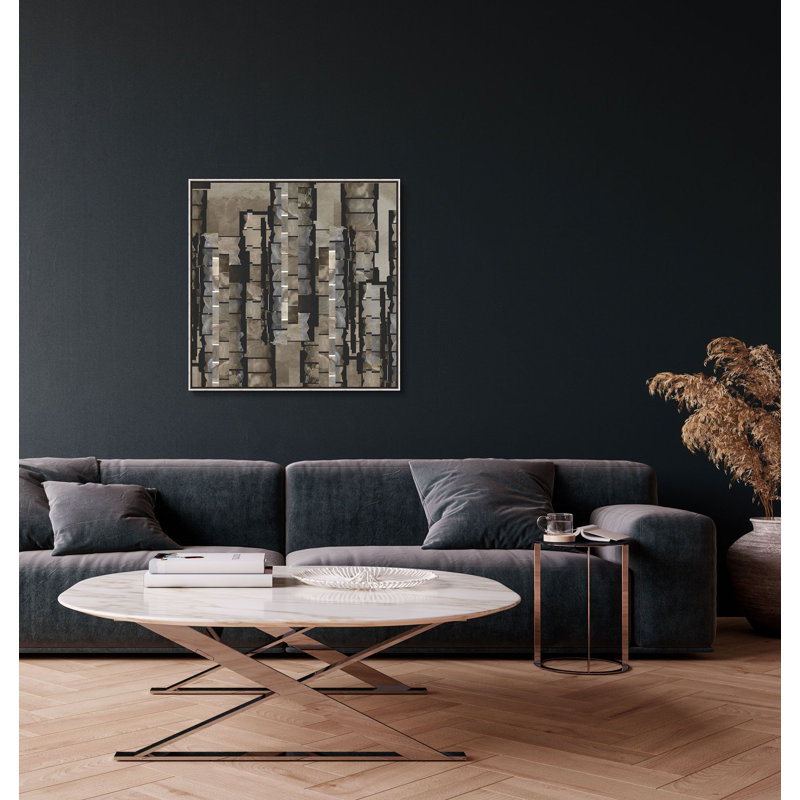 Captured Instants 1 Framed Print Canvas, 28" H x 28" W x 2" D