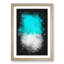 Maldives Beach Abstract Paint Splash - Picture Frame Graphic Art-56922751-56922753