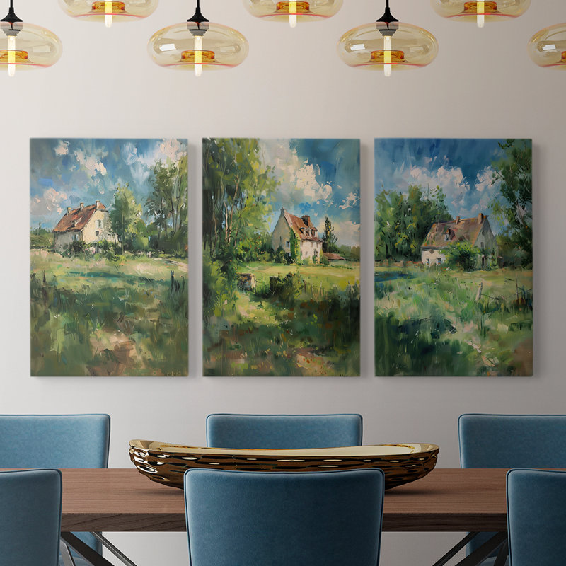 Ensemble de toiles tendues Gallery Country Country Series -16 - Prêt à accrocher, H 12 po x l 8 po x P 1,2905 po