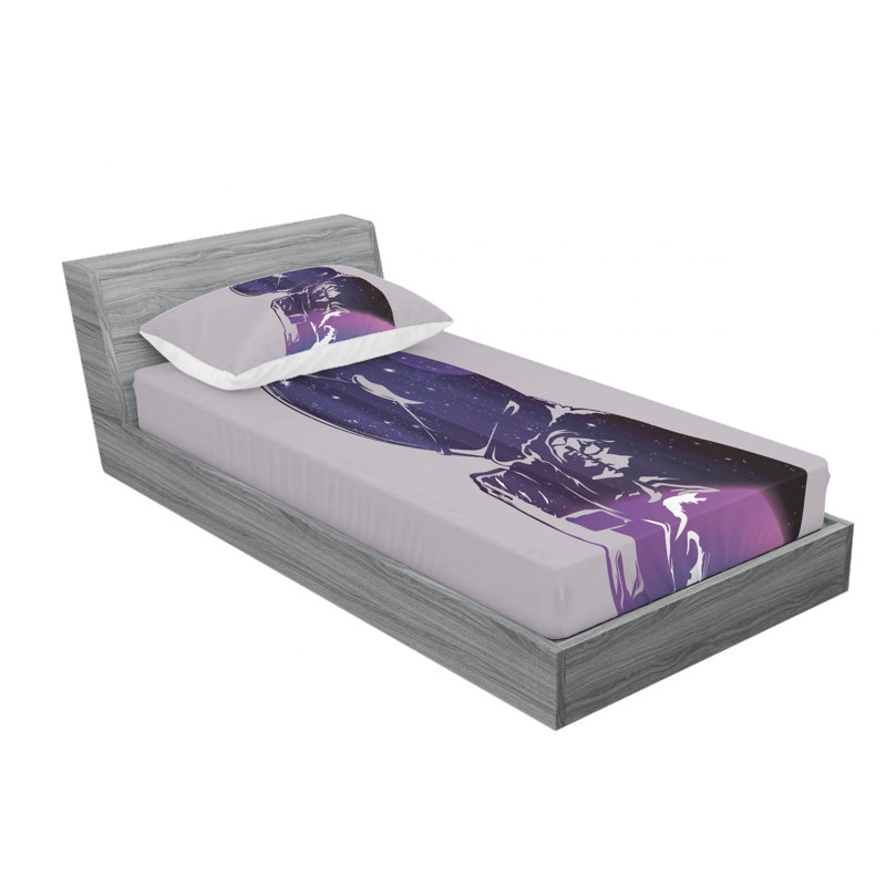 Microfiber Sheet Set, Twin XL Sheet Set with Fitted Sheet
