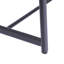 Ensemble de 3 tabourets de bar 27 "H 27" avec repose-pieds