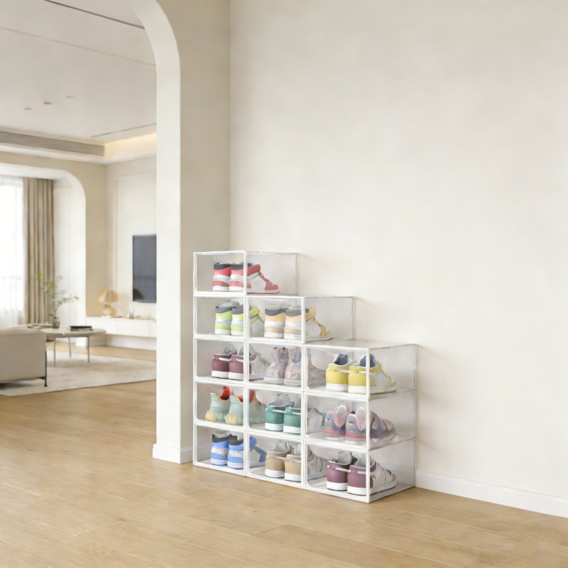 Stackable Shoe Storage Boxes