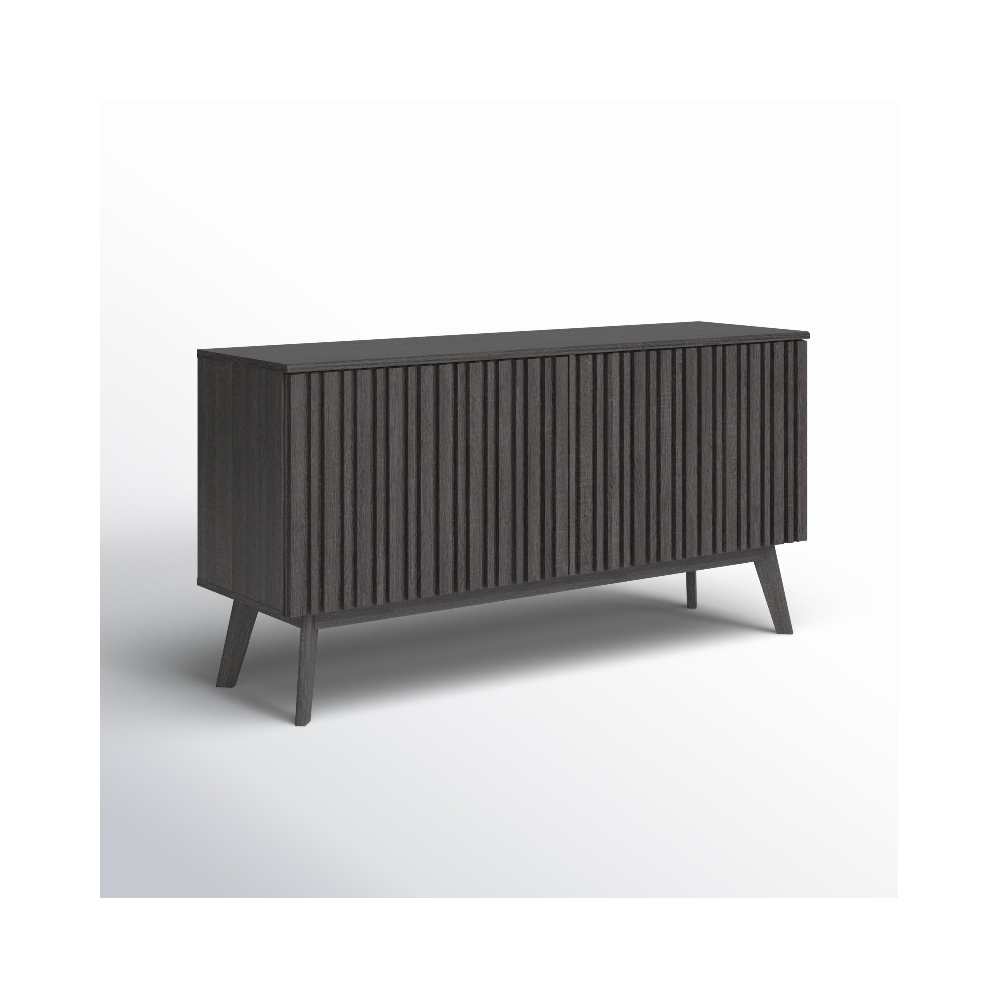 Helena 62'' Media Console, Distressed Black