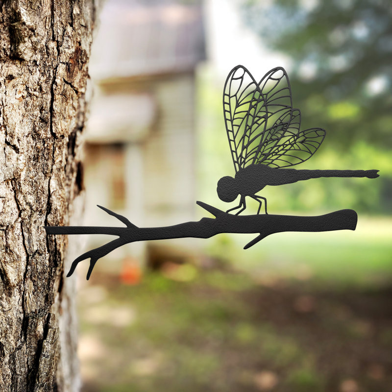 Tree Spike Silhouette - Dragonfly