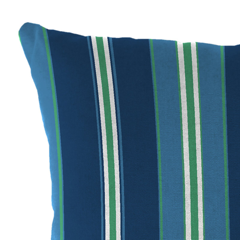 16" x 16" Outdoor Throw Pillow, Sullivan Vivid