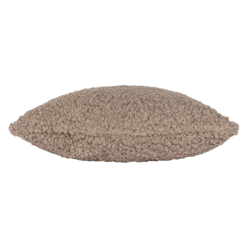 Leteshia Square Cushion Cover, Taupe