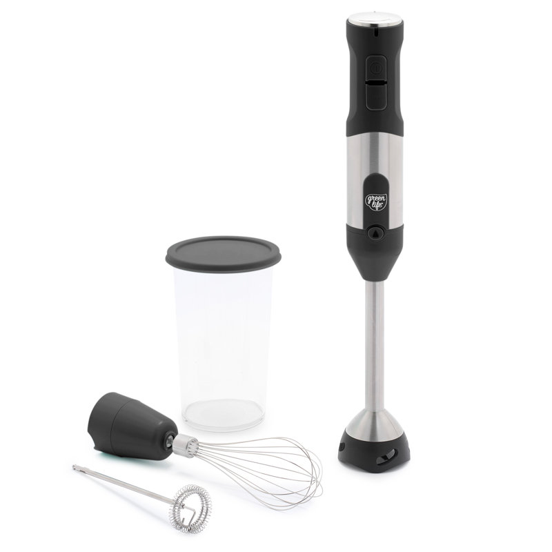 Greenlife Variable Speed Hand Blender, Black