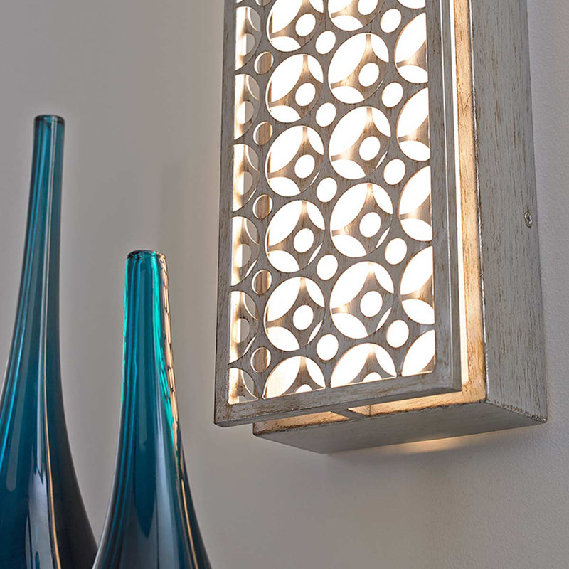 Petersfield Steel LED Flush Mounted Sconce