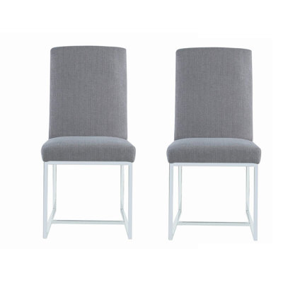 Keiley 19.5'' H Cotton Upholstered Side Chair