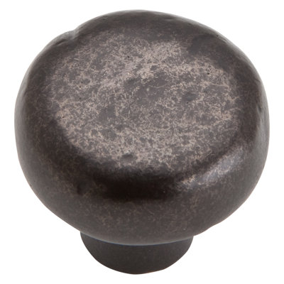 Distressed 1 3/8" Diameter Round Knob