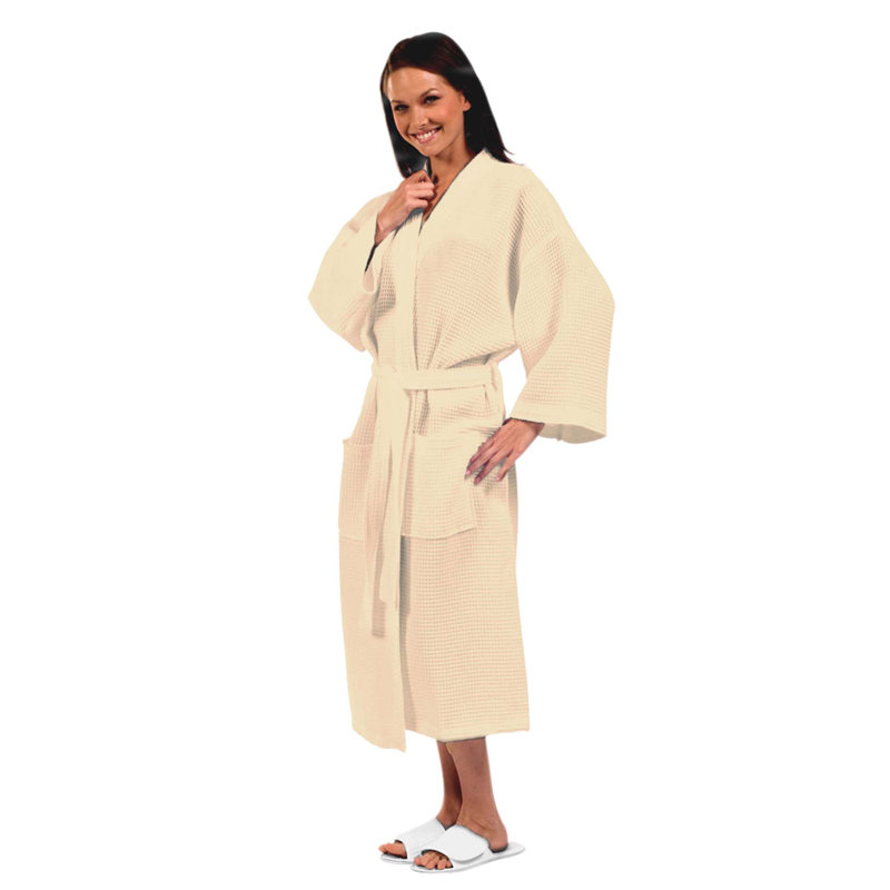 Peignoir Dawe Waffle, Beige