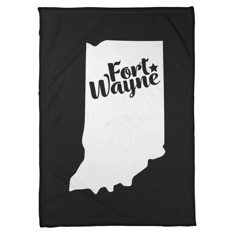 Couverture polaire augusta maine, 60 po x 80 po, Noir