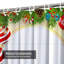 Rideau de douche transparent transparent, rideaux de douche pour la salle de bain avec 12 crochets-609165975