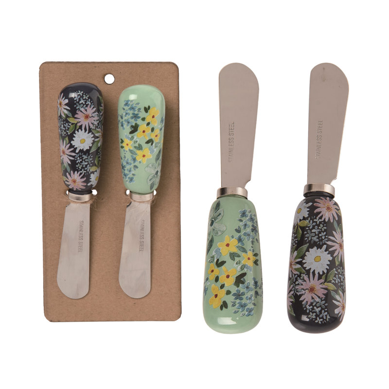 Floral Boutique Ceramic Spreader