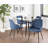 17.75 " H Corduroy Upholstered Side Chair-1386091717