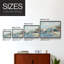 Turquoise Cliff Wall II - impression encadrée - réarmable-915297546-915297547