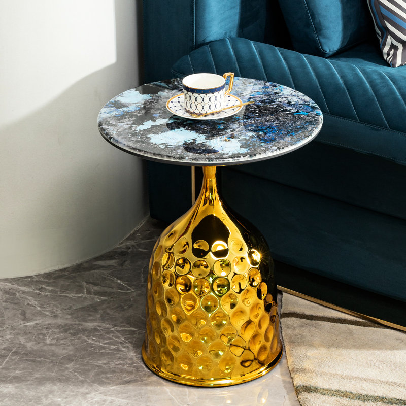 Table d'appoint ronde Nordic Style