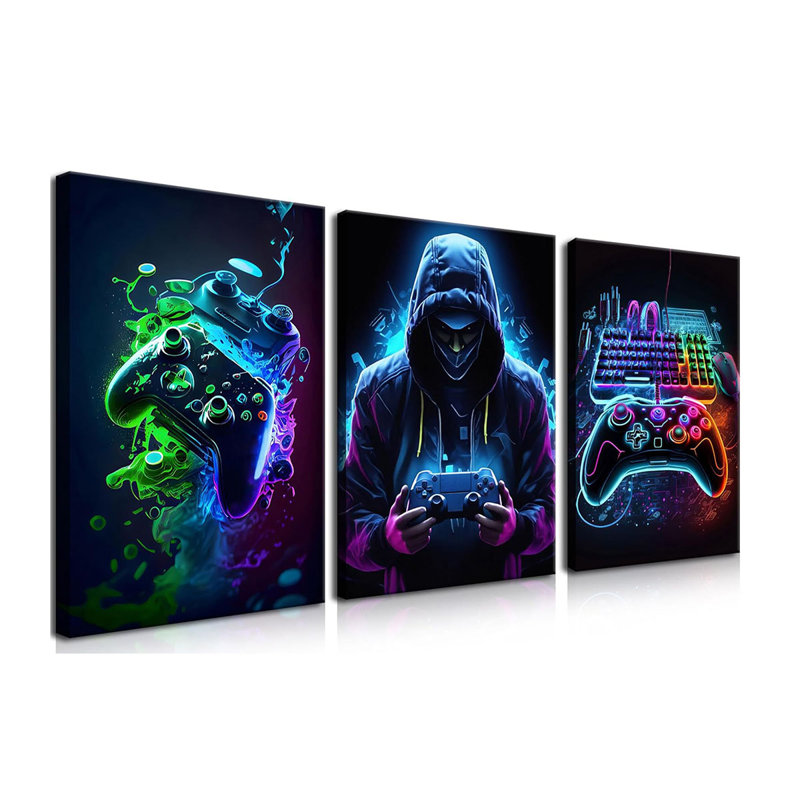 3 Piece Wrapped Canvas Print