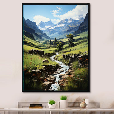 Espagne, vallée d'Ordesa III, impression sur toile
