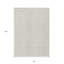 Tapis extérieur lavable abstrait ivoire et beige 8 pi x 10 pi