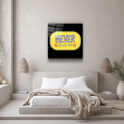 Superbe peinture décorative en verre trempé de 19,7 po x 19,7 po | 100% verre trempé, épaisseur: 0,16 pouce | Impression UV pour des couleurs éclatantes | Parfait pour la décoration intérieure, le salon ou le bureau
