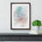 Sandy Beach in Abstract - Picture Frame Graphic Art Print-55764199-55764200