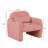 33.86'' Single Sofa and Toss Pillow, Solid Wood Frame 300 Lbs Capacity for Small Spaces-1298343761