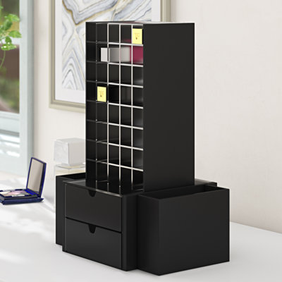 Acrylic 40 Compartment Makeup Organizer