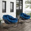 Chaise berçante en métal-1162292425
