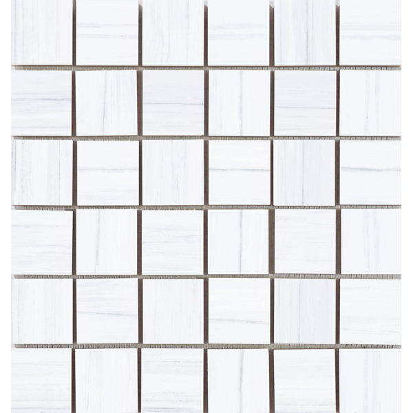 Lux 2" x 2" Porcelain Grid Mosaic Wall & Floor Tile