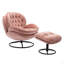 Fauteuil d'appoint avec fauteuil et chaise télé-1703353863