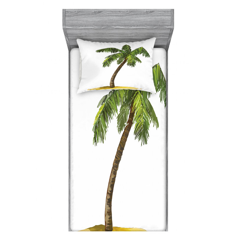 Microfiber Sheet Set, Twin XL Sheet Set with Fitted Sheet