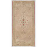 Vintage One-of-a-Kind Runner 1'9" X 3'6" Hand Knotted Area Rug