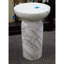Tumble Marble End Table-2077261561