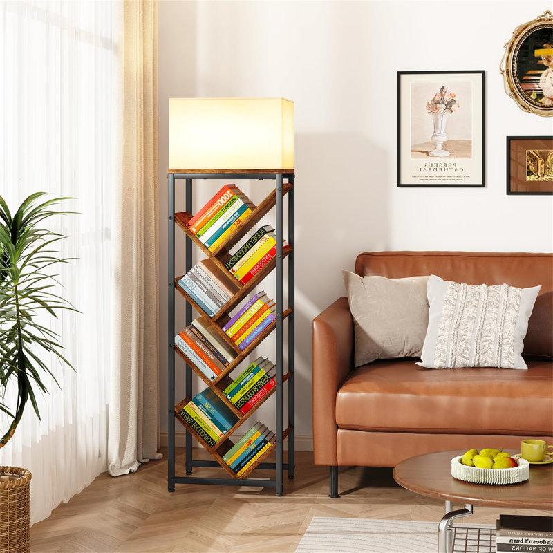 106cm H x 37cm W Metal Standard Bookcase