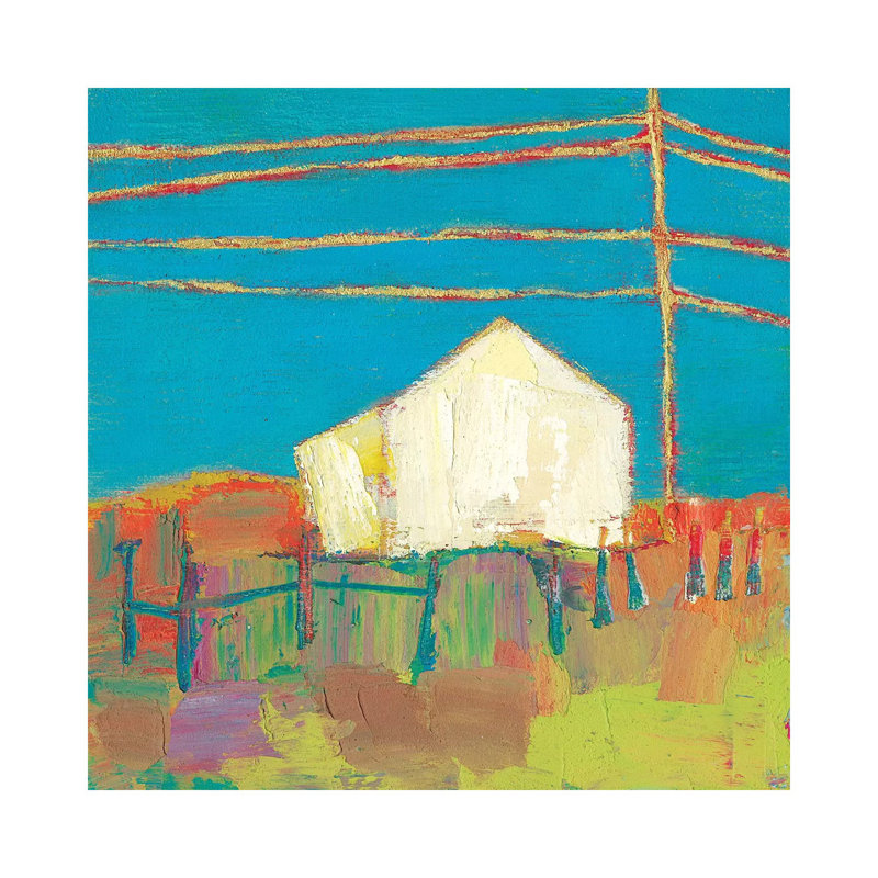 Fon Barn II by Sue Jachimiec - Gallery-Wrapped Canvas Giclée on Canvas, 66.04 cm H x 66.04 cm W x 1.91 cm D, Canvas