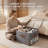 Large Capacity Shoe Cabinet Storage Box Foldable Shoe Storage Basket-1356078285