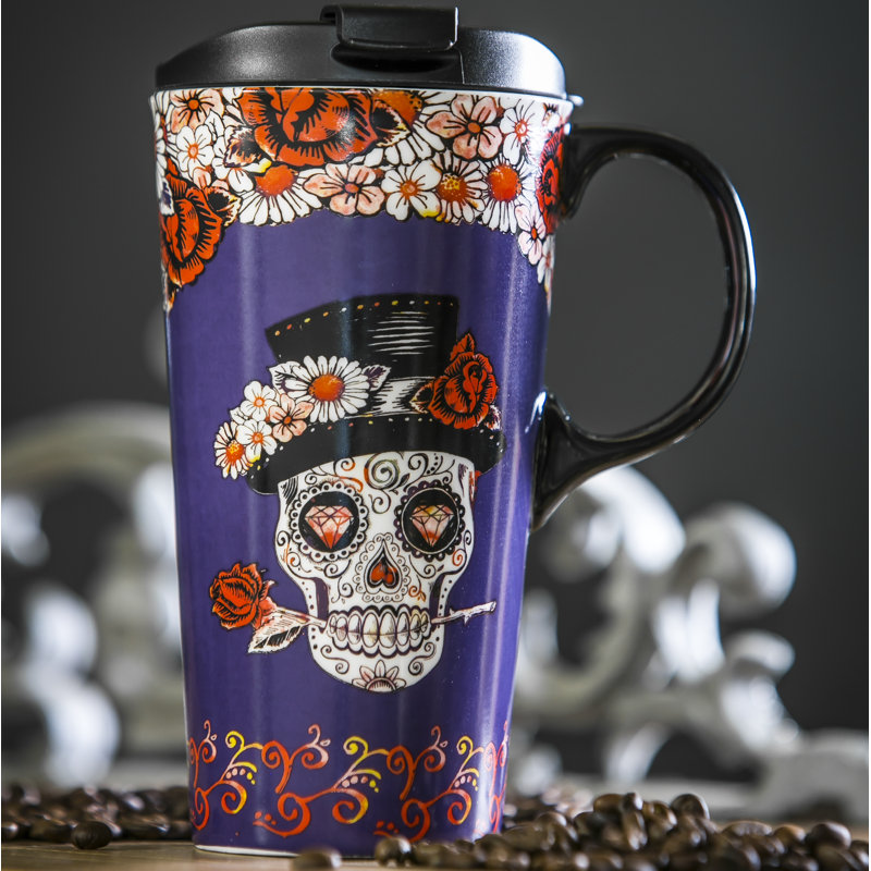 Tasse de voyage en céramique Juhasz