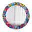 Huldar Glass Flat Wall Mirror